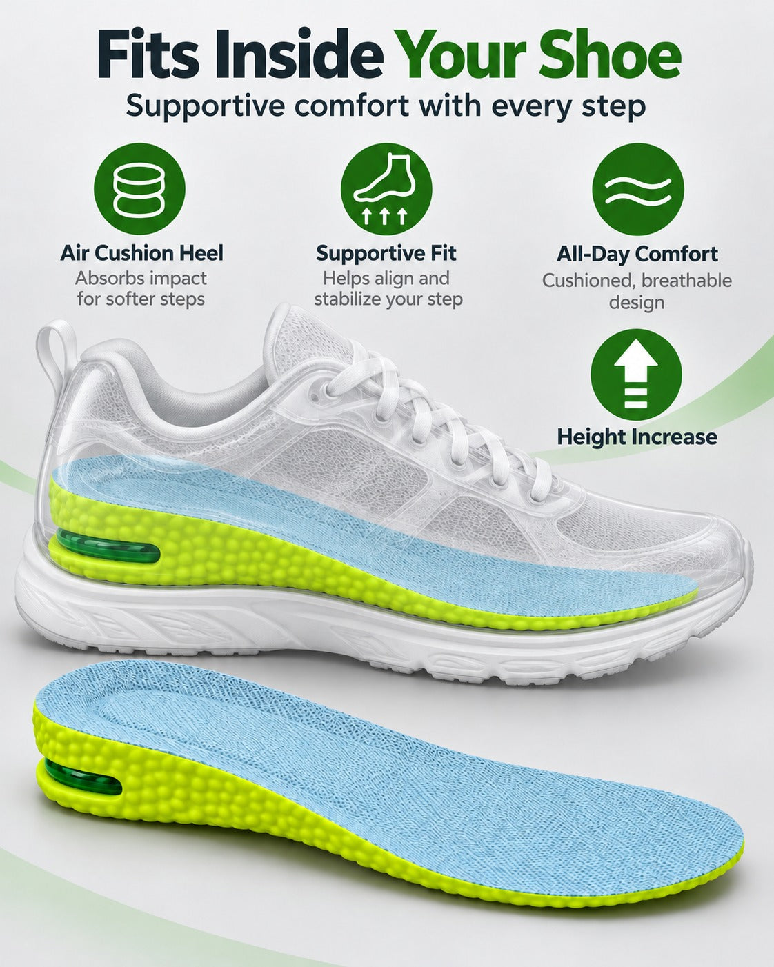 FeetComfy CushionTall Insole